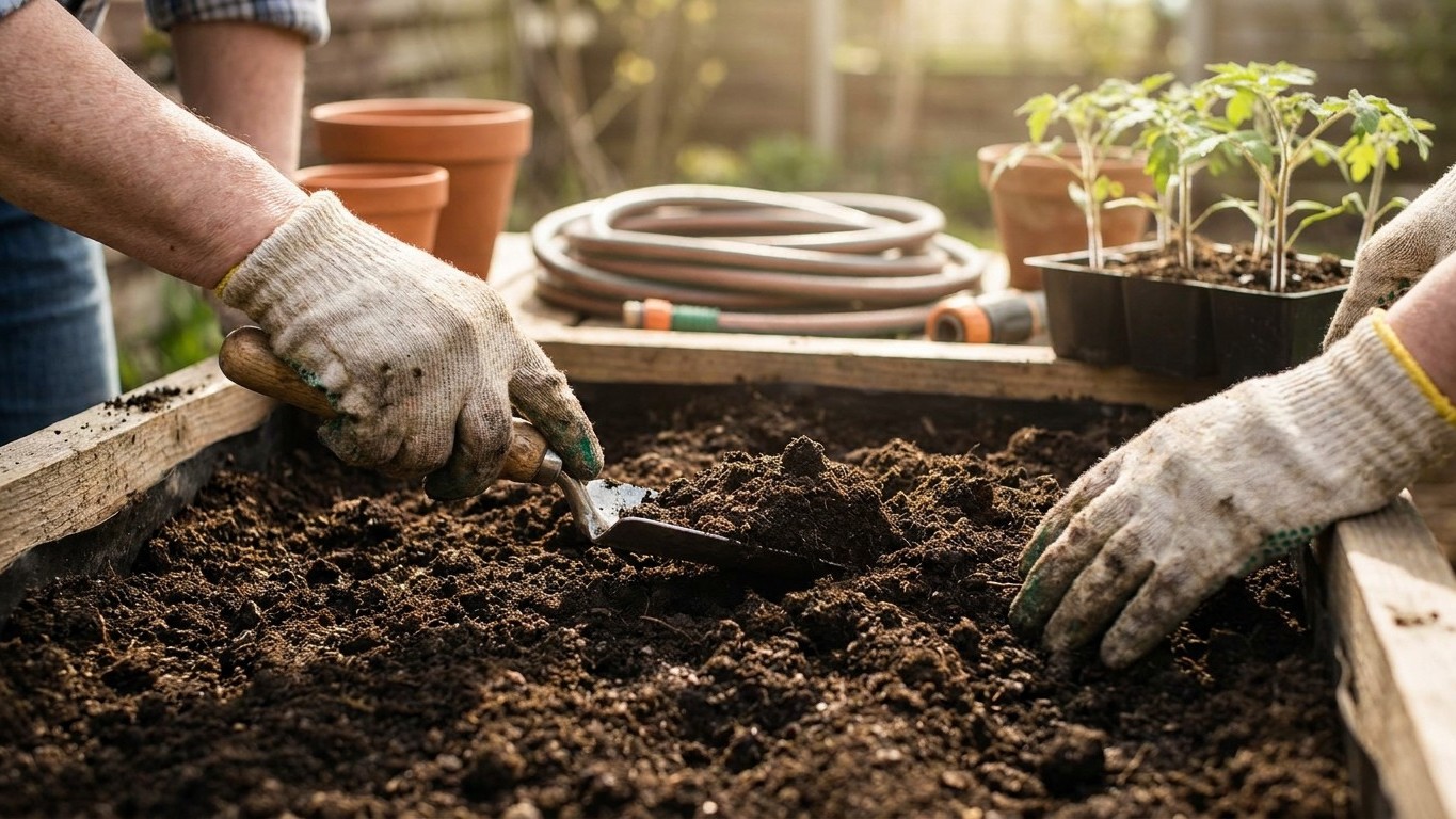 Preparing Soil for Tomatoes