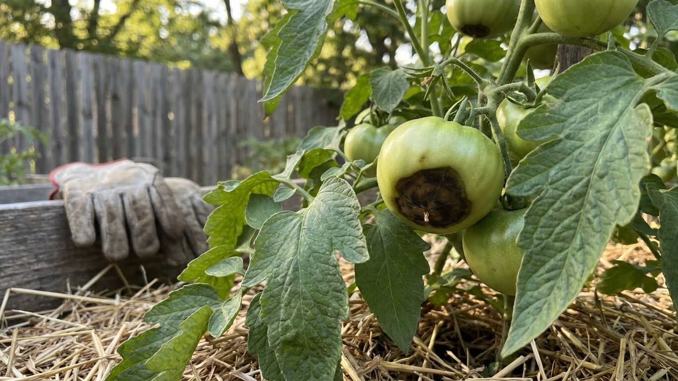 Blossom End Rot on Tomatoes