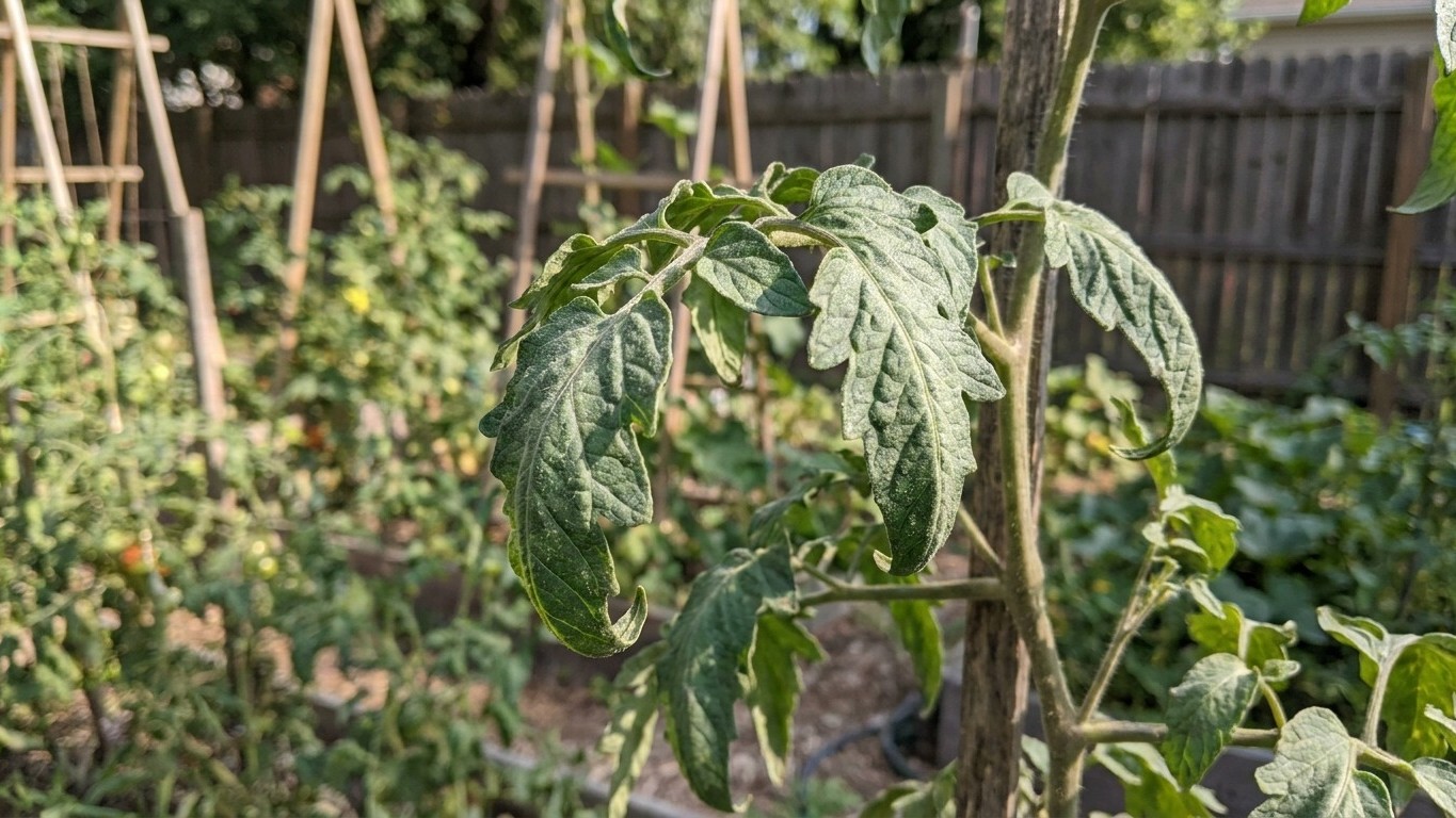 Curling Leaves on Tomato Plants