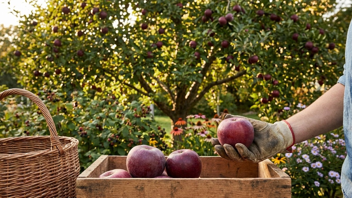 Acey Mac Apple: Ripening Late September, and What to Plant Beside It