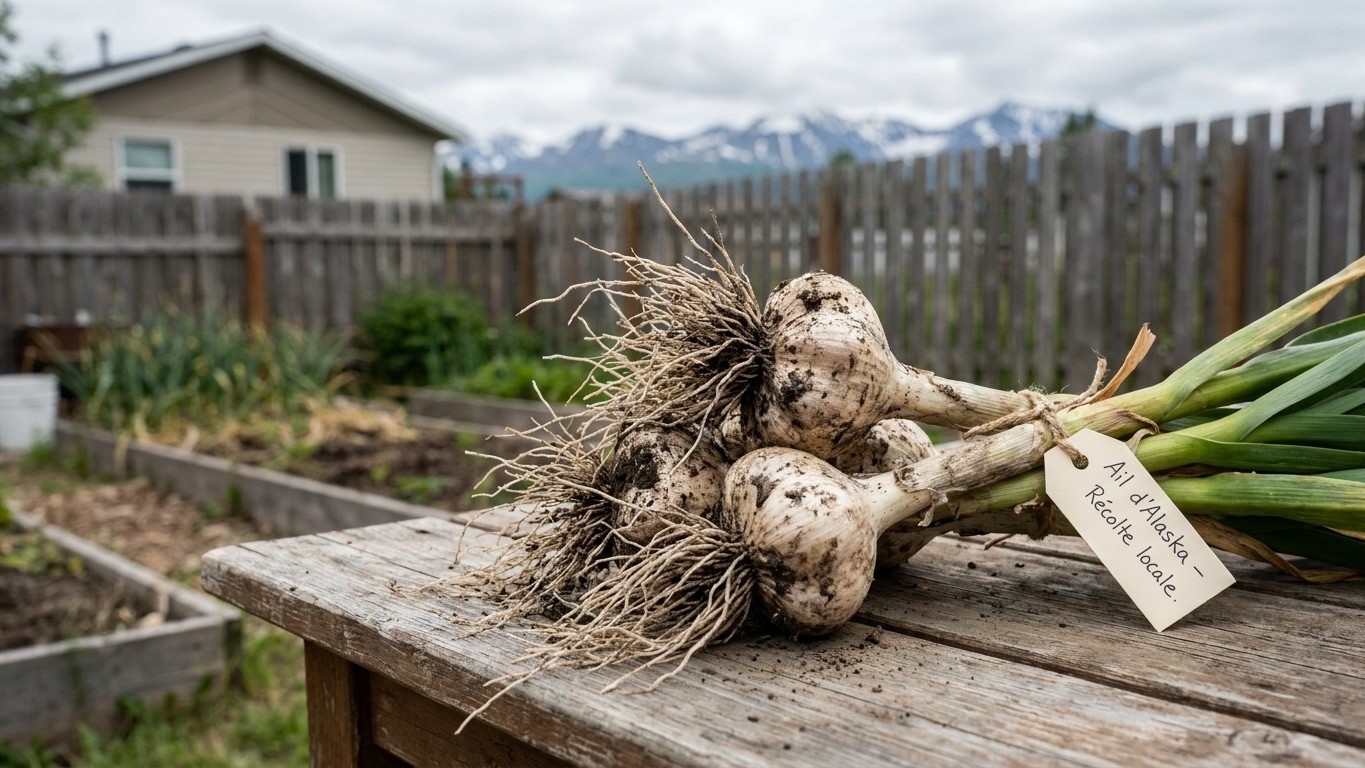 Garlic Varieties That Suit Alaska Winters
