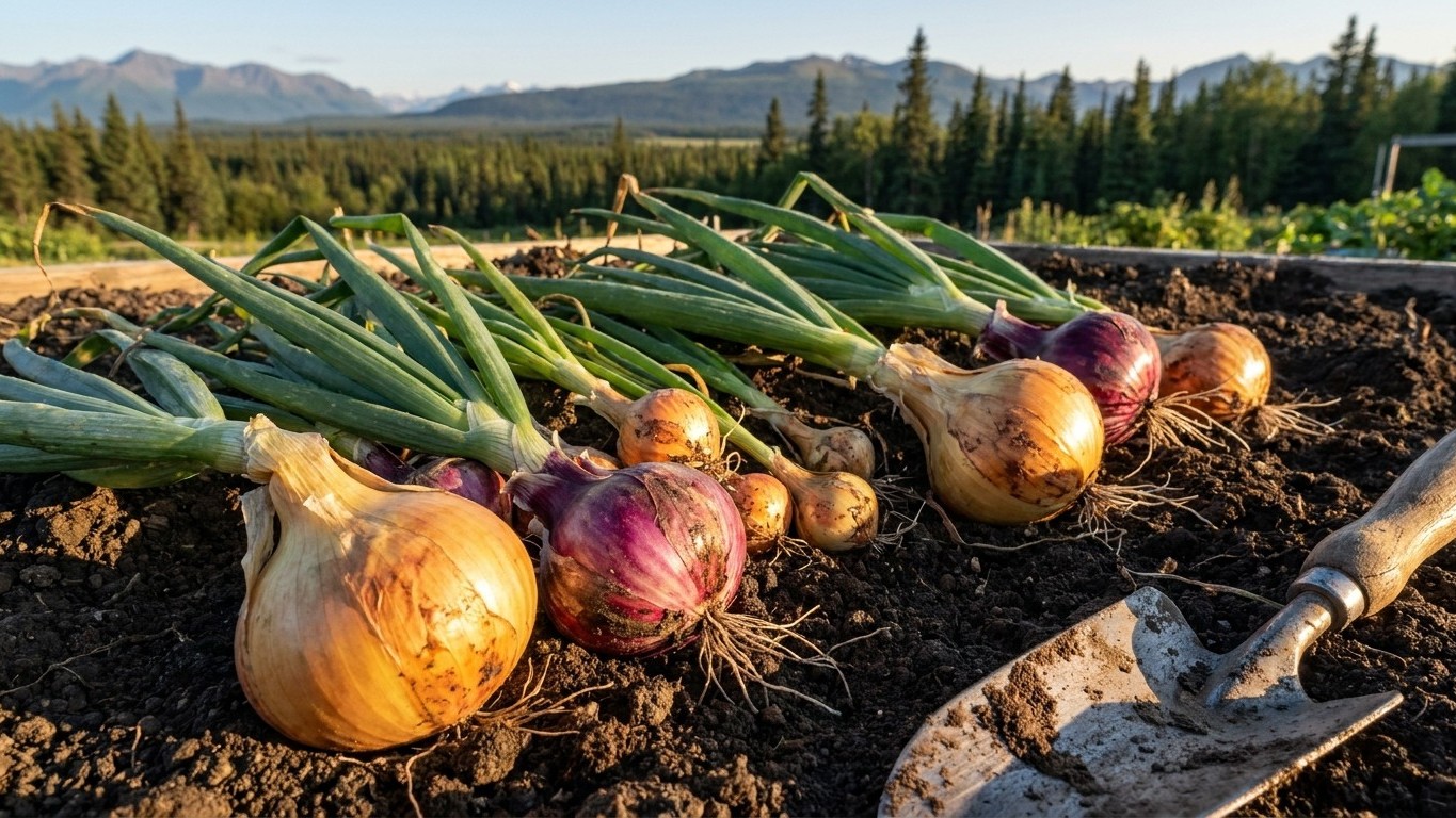 Growing Onions in Alaska: Which Varieties Actually Bulb