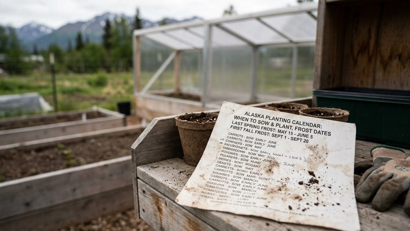 Alaska Planting Calendar: When to Sow and Plant, Frost Dates Included