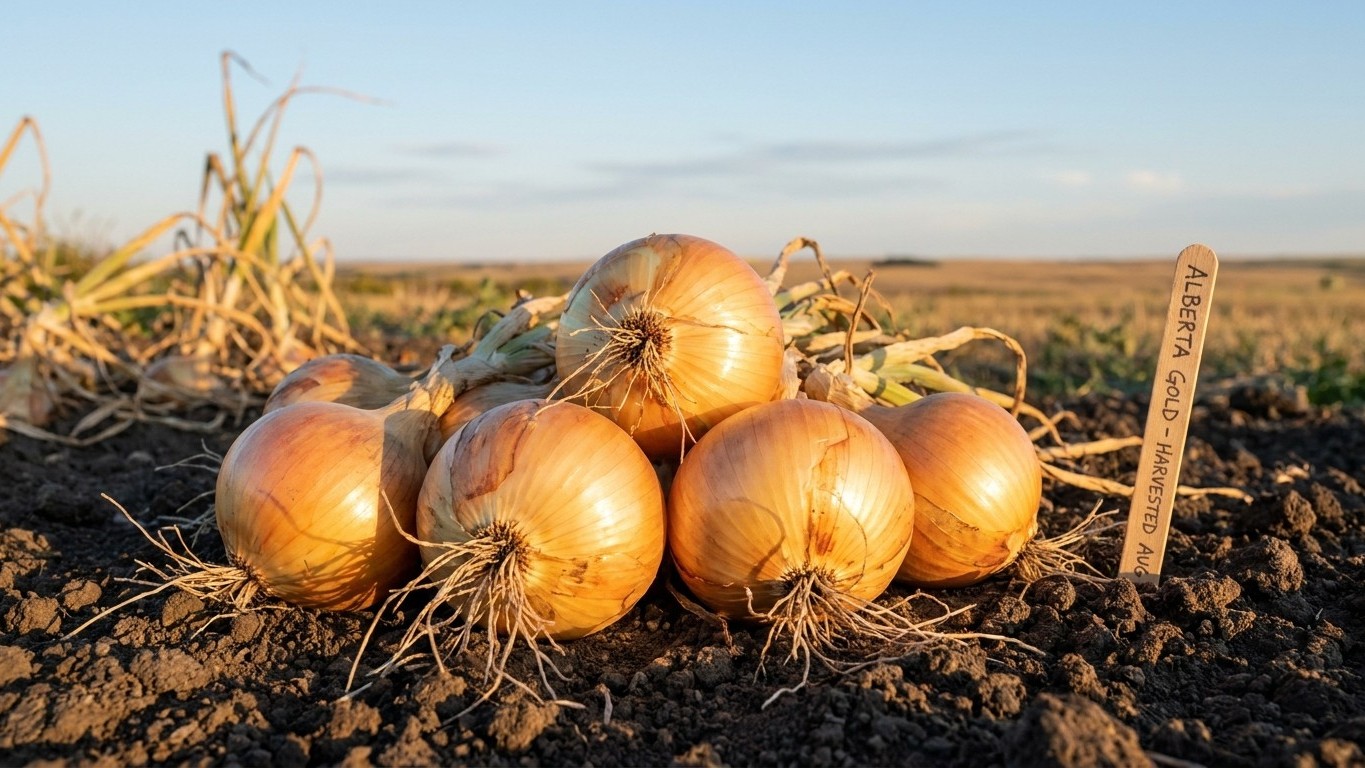 Growing Onions in Alberta: Which Varieties Actually Bulb