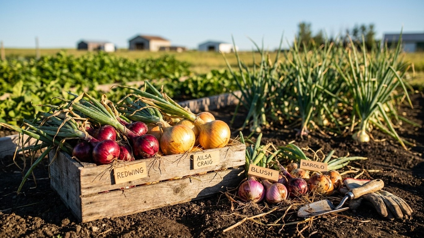 The Best Onion Varieties for Alberta