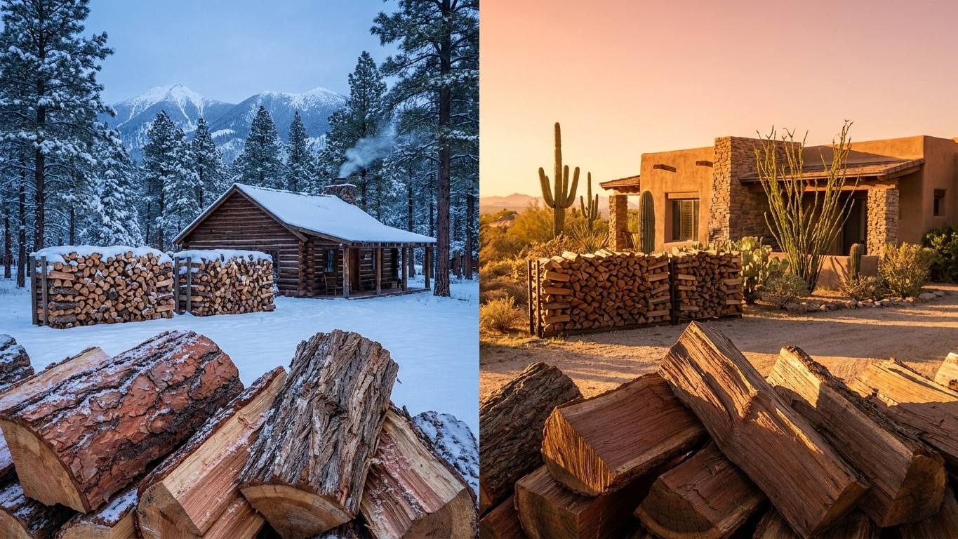 Firewood in Arizona: Which Woods Your Winter Actually Needs