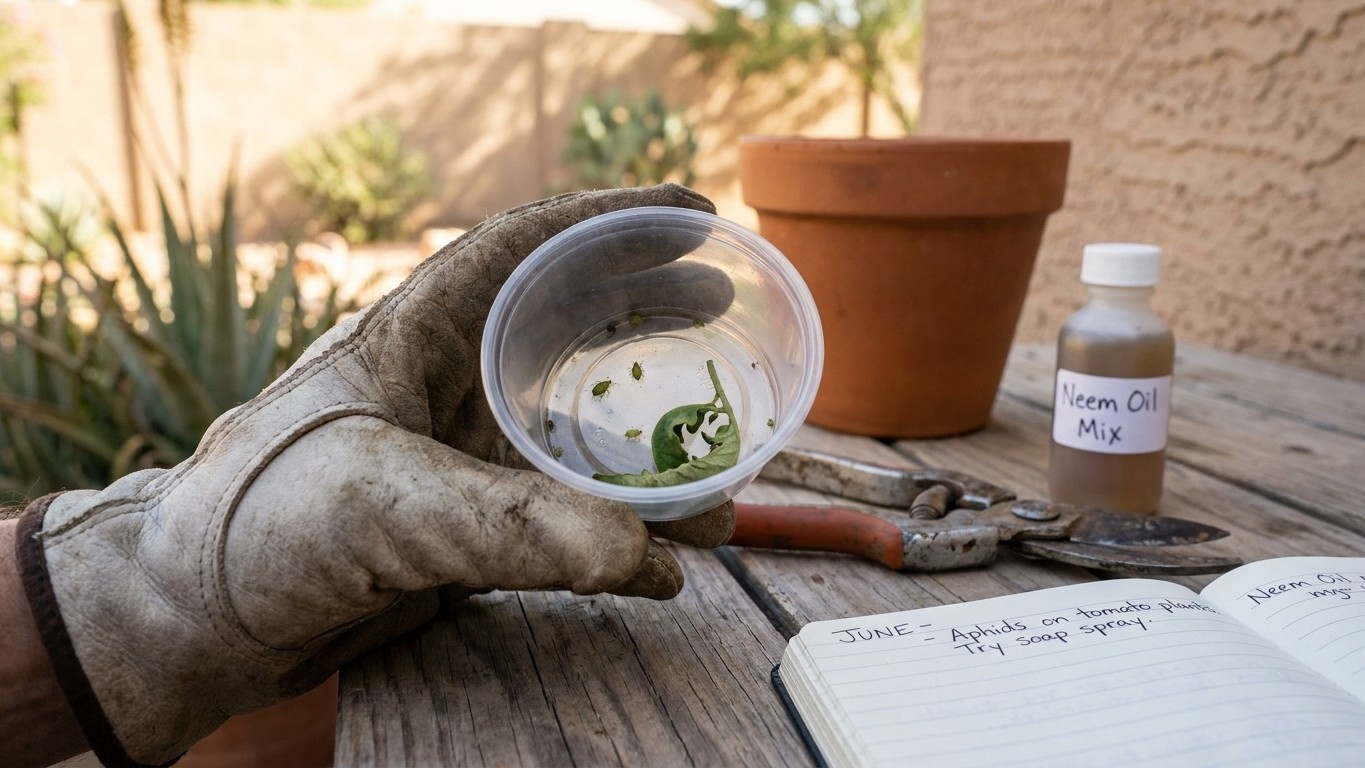 Garden Pests in Arizona: What Shows Up, When, and How to Stop It