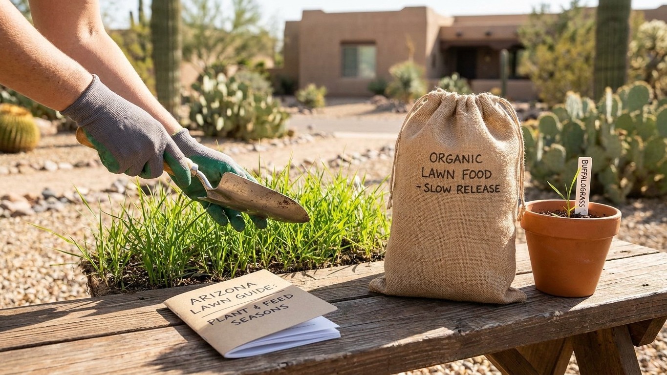 Arizona Lawn Care: What to Plant and When to Feed It