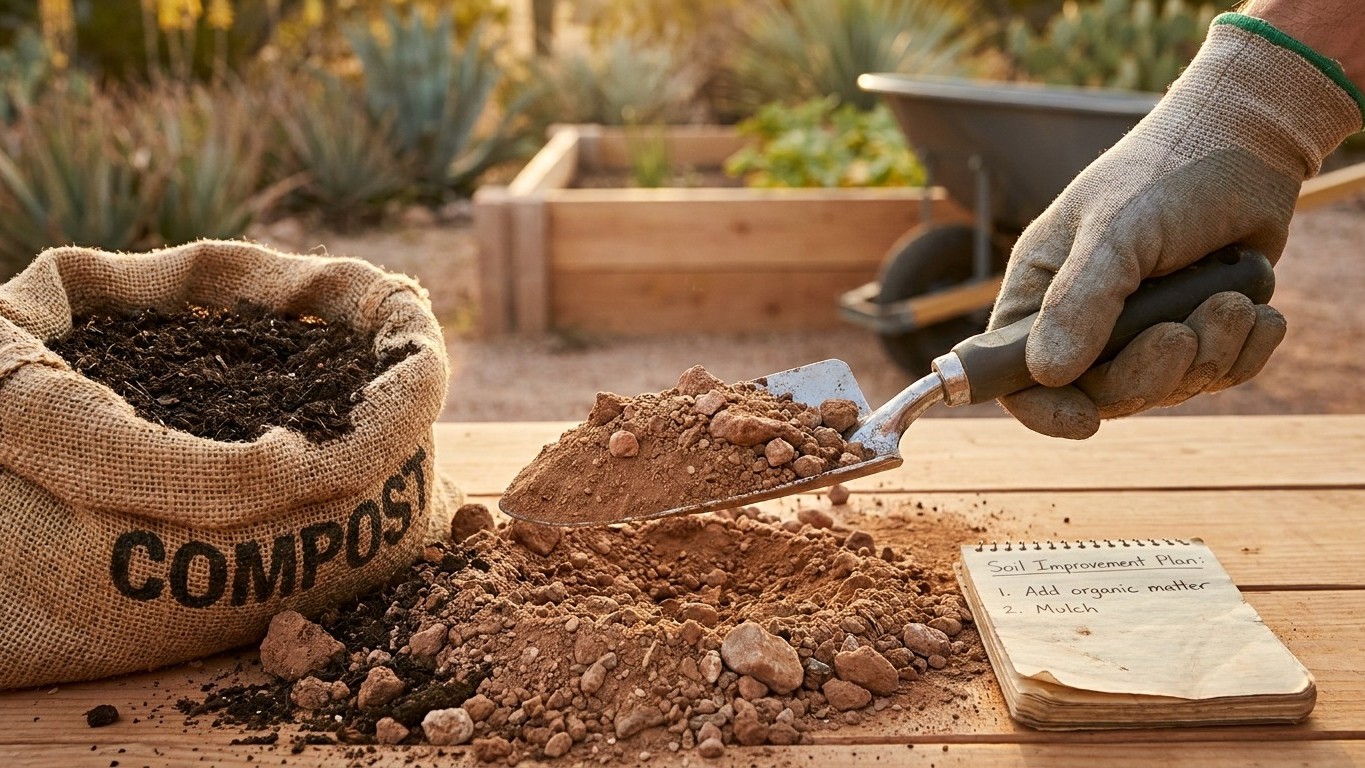 Arizona Soil: What You Are Digging Into, and How to Improve It