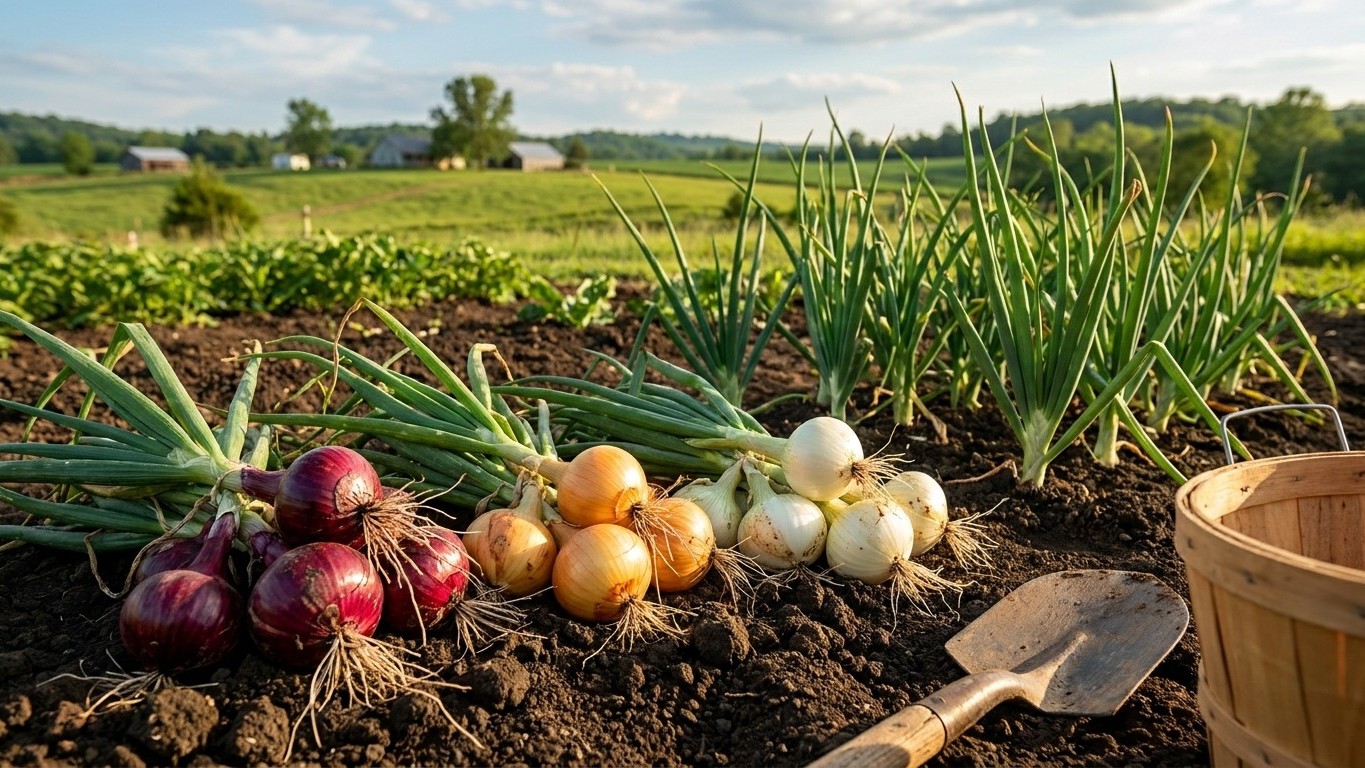 The Best Onion Varieties for Arkansas
