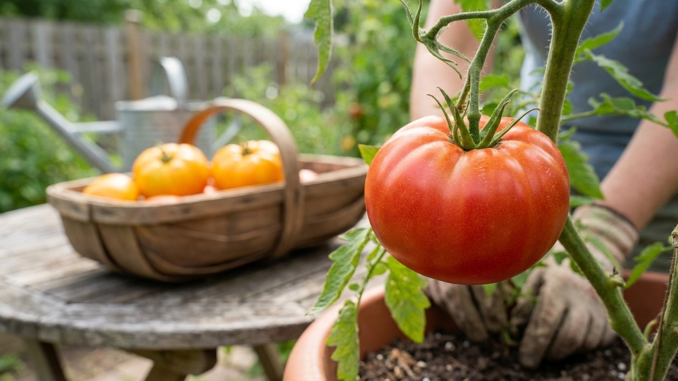 Big Beef Tomato: When to Plant It, and What to Do With the Red Beefsteaks