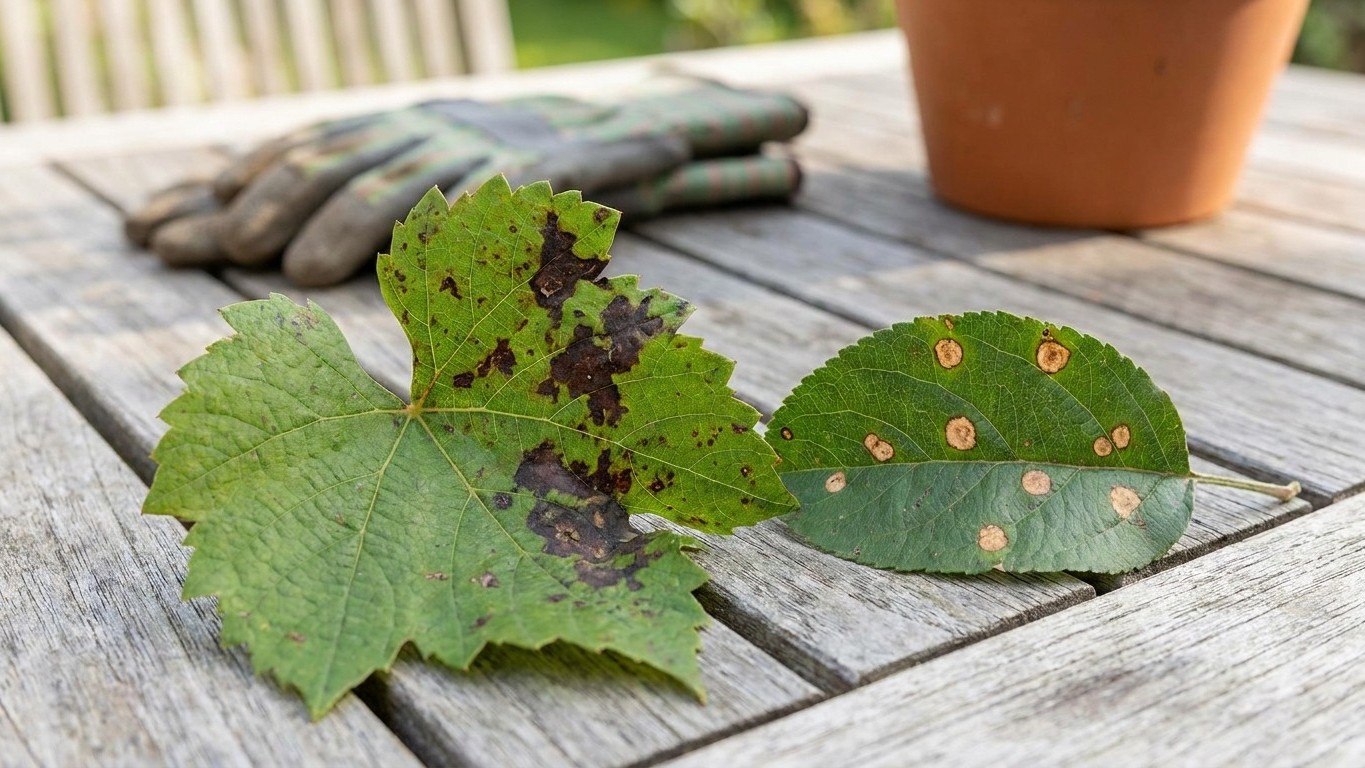 Black Rot and Frogeye Leaf Spot: One Fungus, Two Symptoms