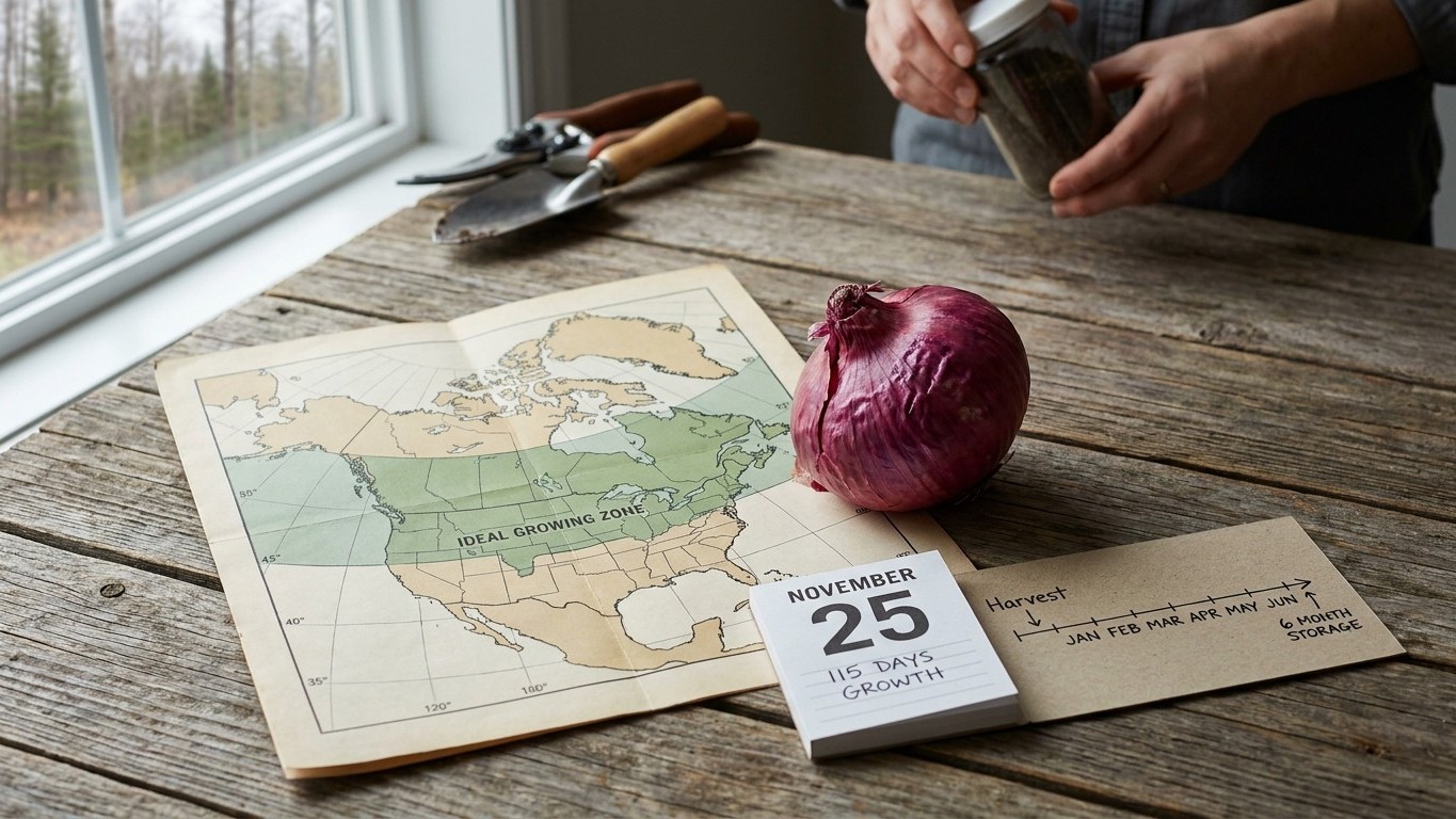 Blush Onion: Where It Bulbs and How Long It Keeps