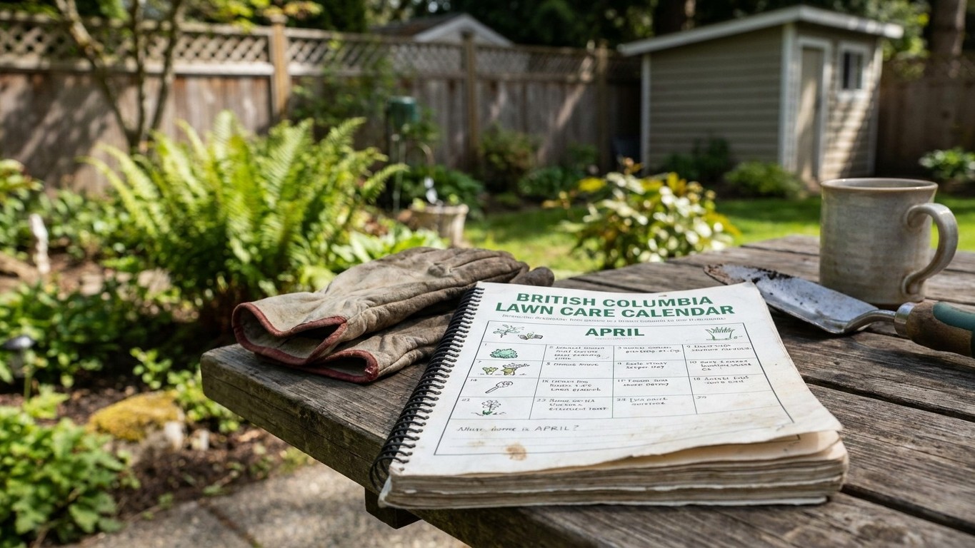 The British Columbia Lawn Care Calendar, Month by Month