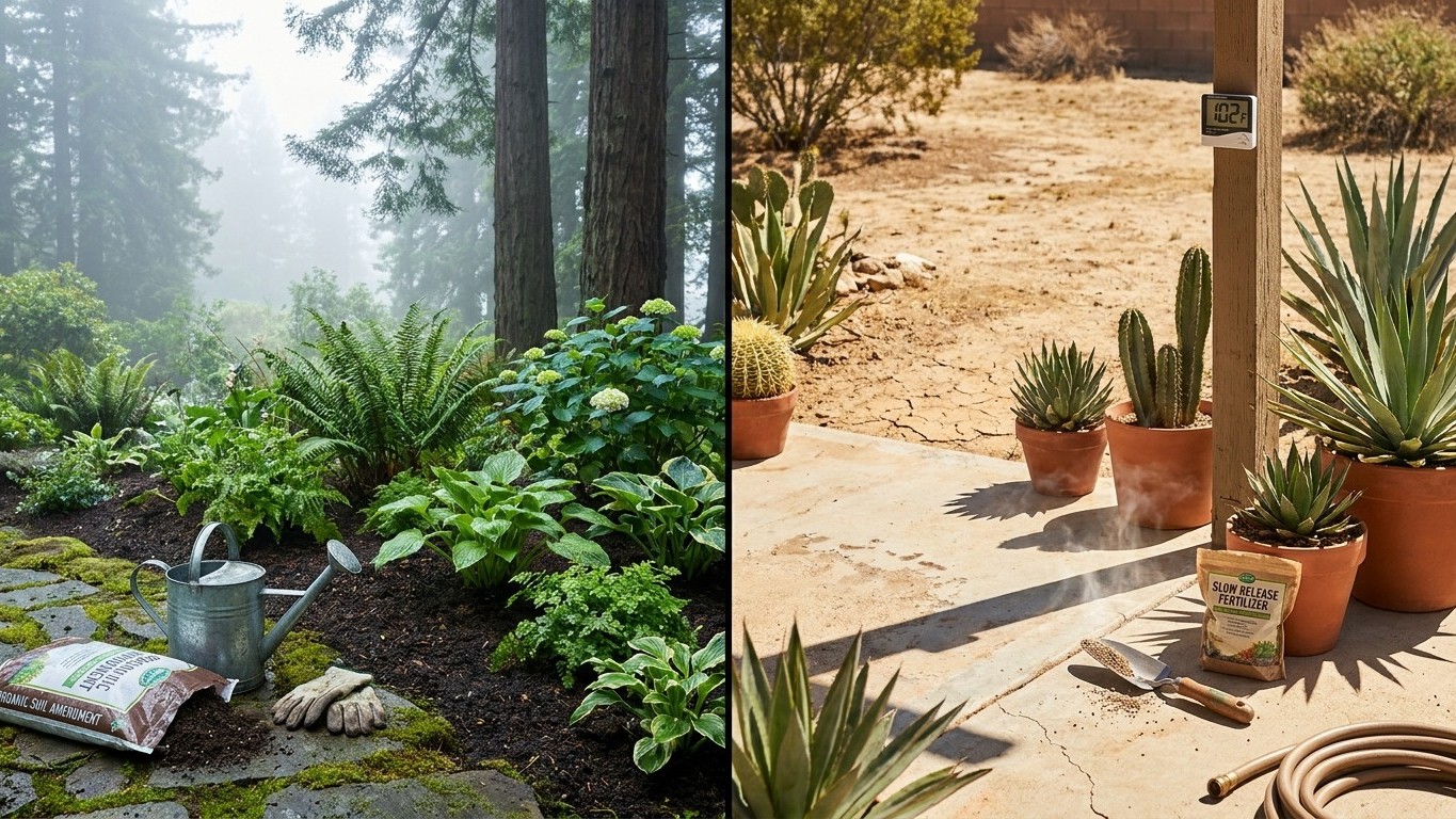 Gardening in California: What the Season Actually Allows
