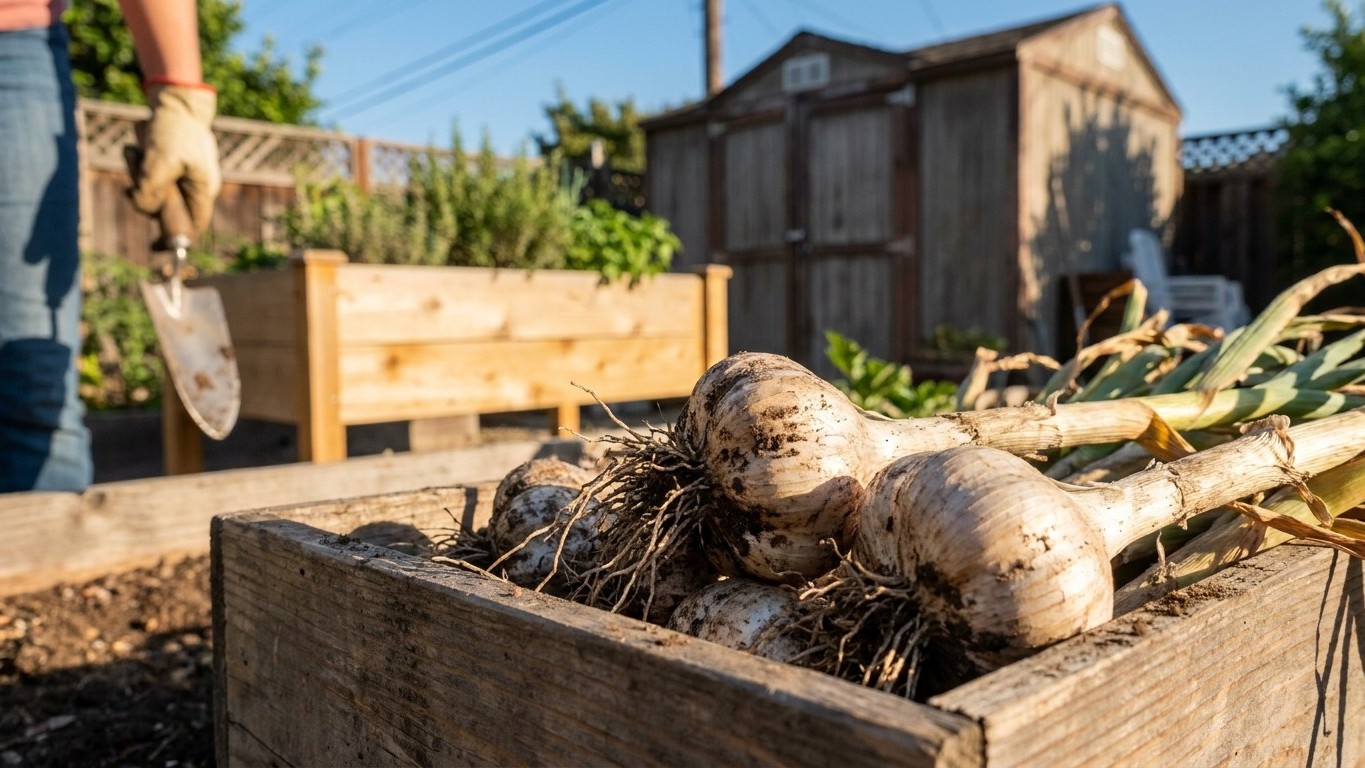 Garlic Varieties That Suit California Winters