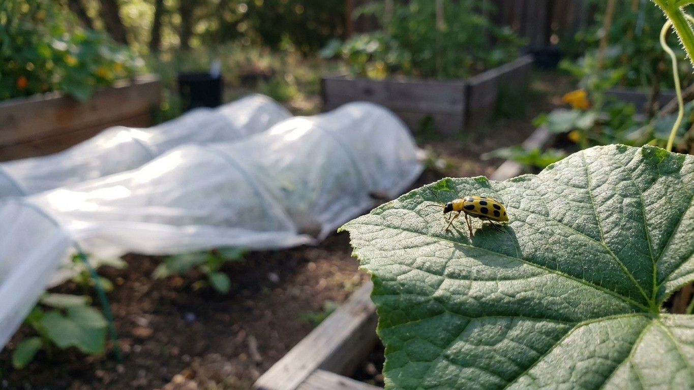 Cucumber beetles in California: When It Shows Up and What Stops It