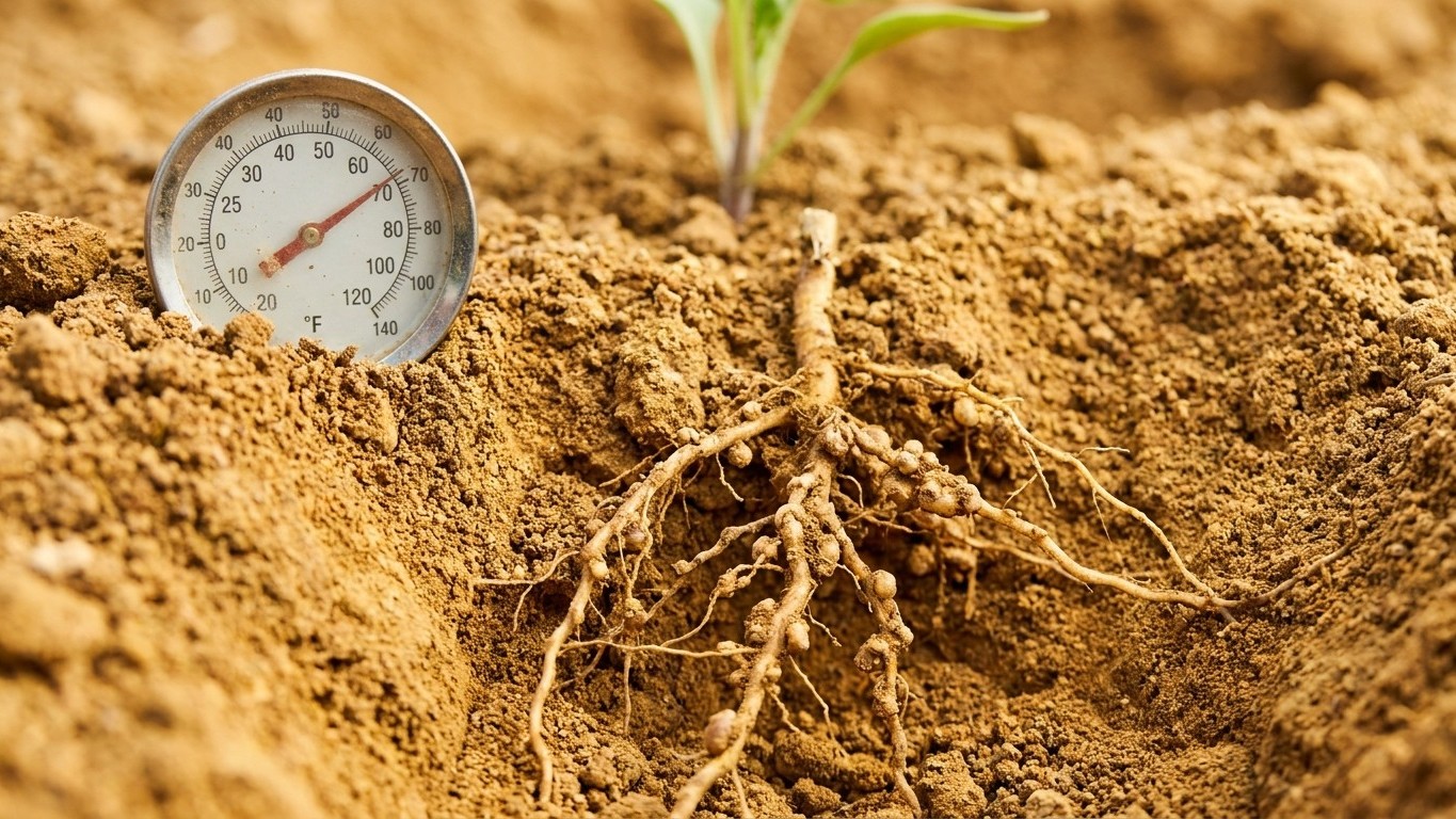 Root-knot nematodes in California: When It Shows Up and What Stops It
