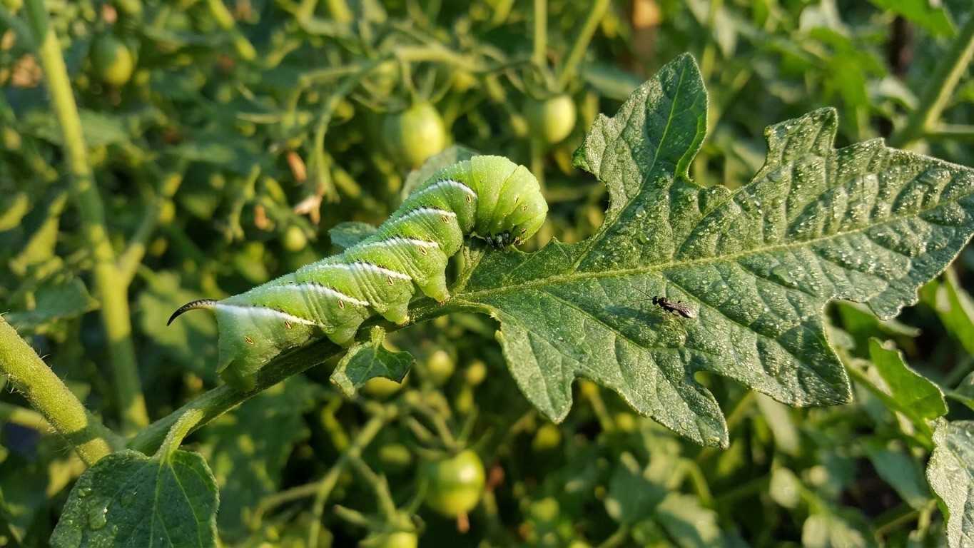 Tomato hornworm in California: When It Shows Up and What Stops It