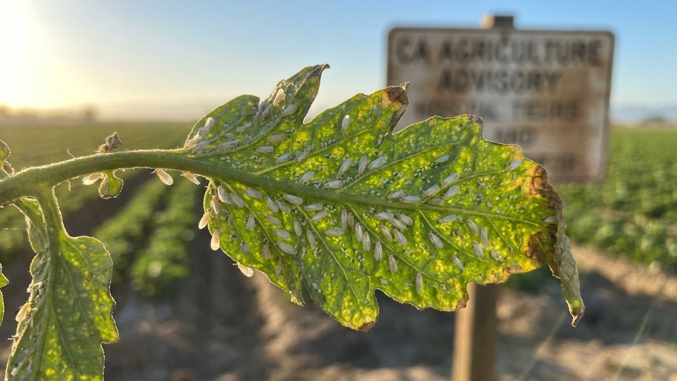 Whiteflies in California: When It Shows Up and What Stops It