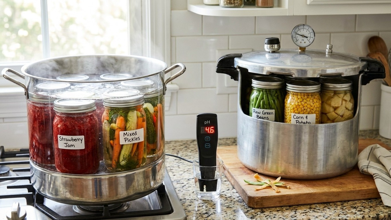 Acid or Low-Acid? The Question That Decides Your Canner