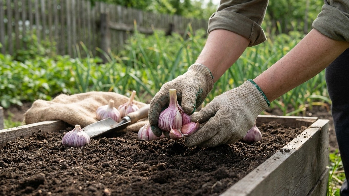 Chesnok Red Garlic: When to Plant the Purple Stripe heads That Need a Real Winter