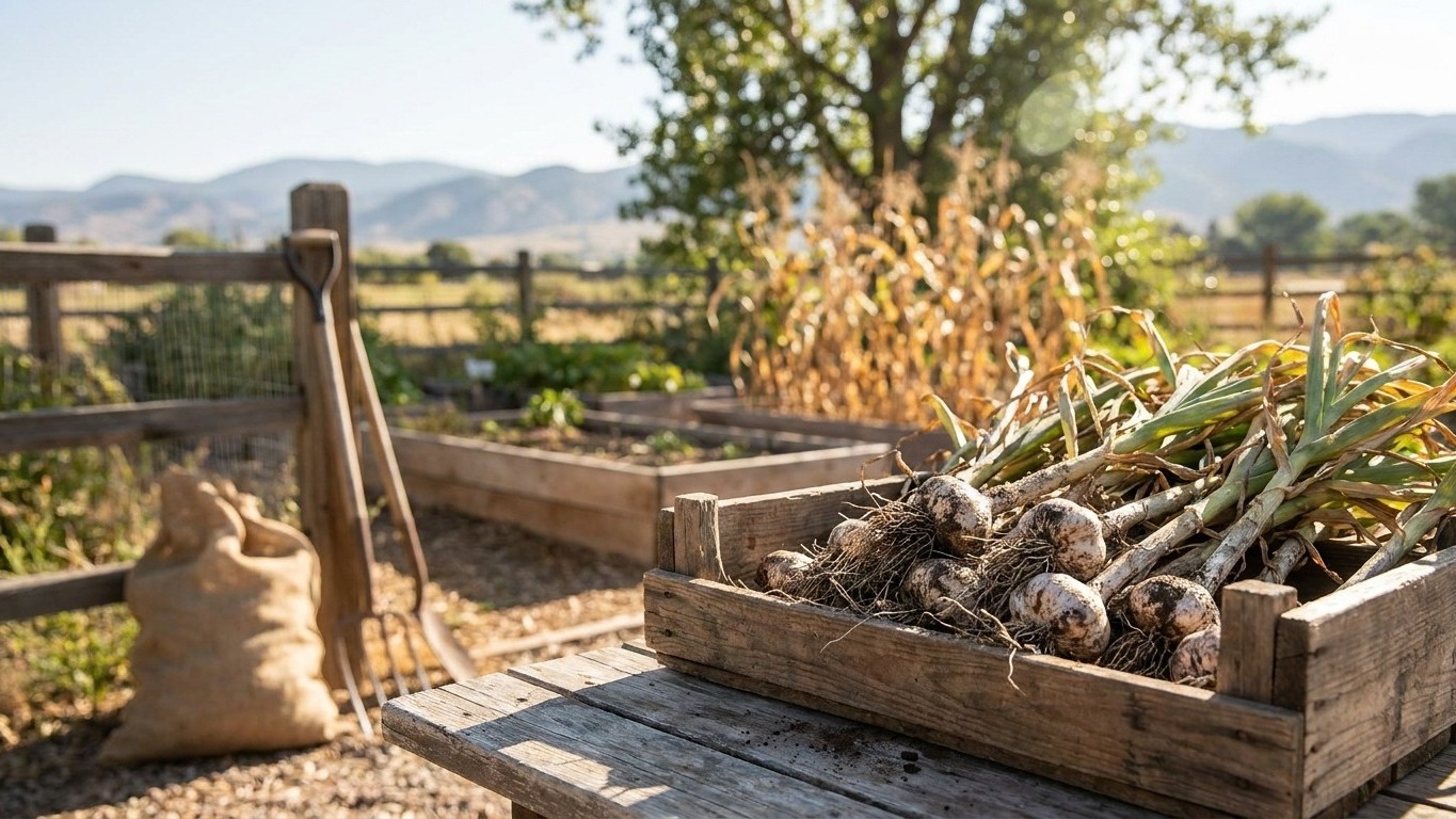 Garlic Varieties That Suit Colorado Winters