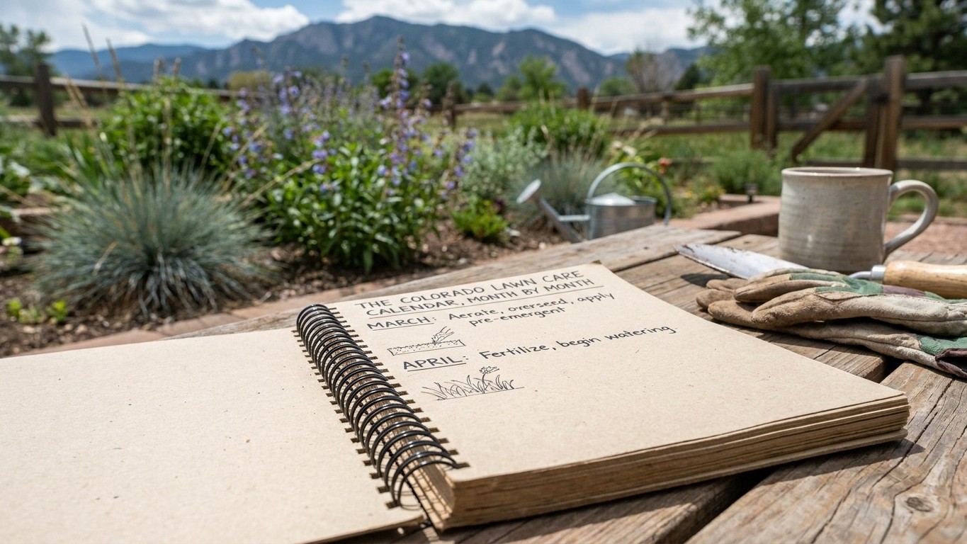 The Colorado Lawn Care Calendar, Month by Month