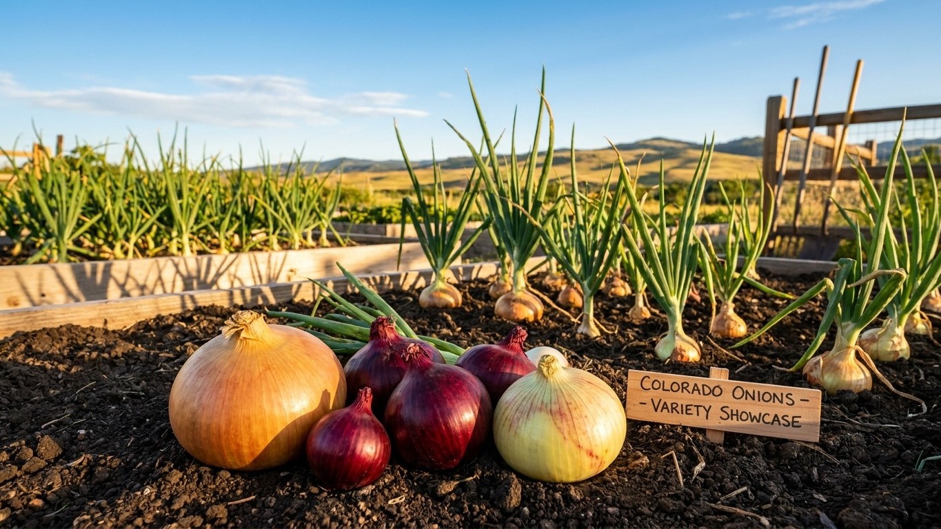 The Best Onion Varieties for Colorado