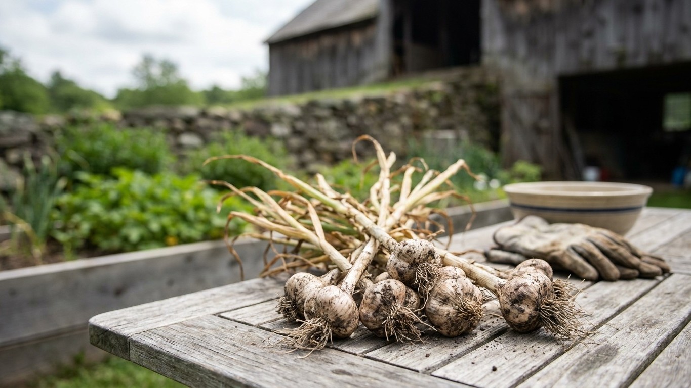 Garlic Varieties That Suit Connecticut Winters