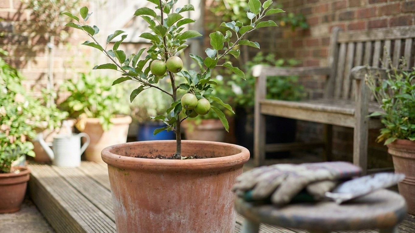 Growing an Apple Tree in a Container
