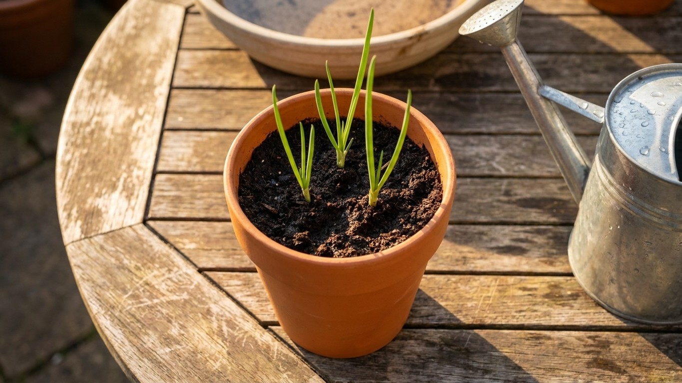 Growing Onions in Containers