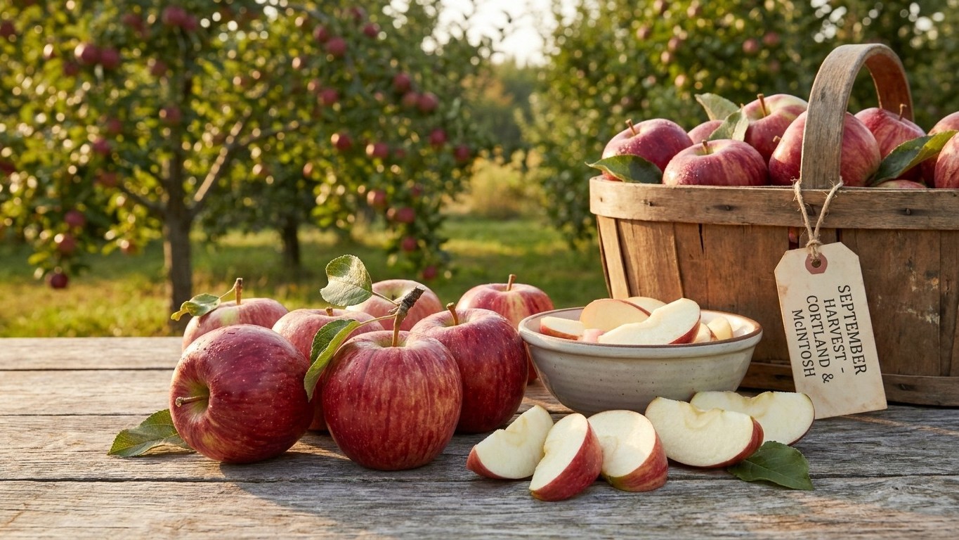 Cortland Apple: Ripening September, and What to Plant Beside It