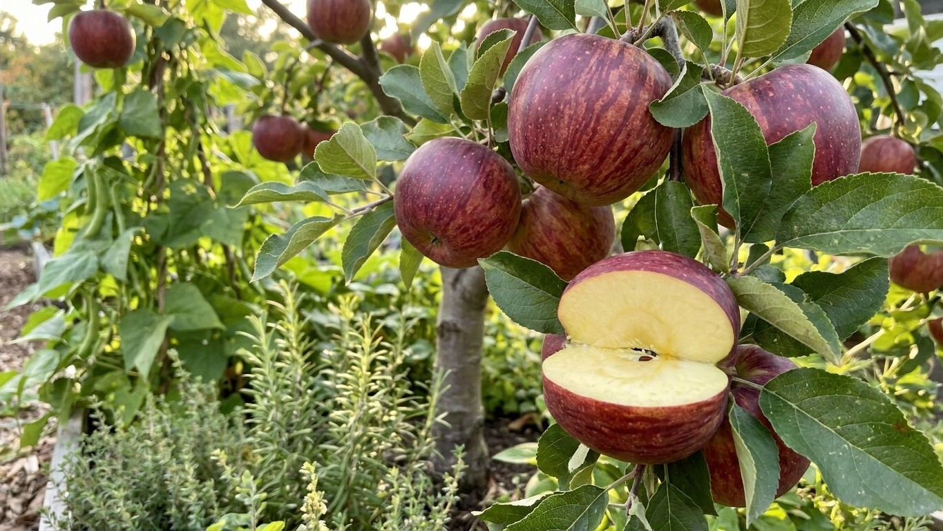 Crimson Crisp Apple: Ripening Mid September, and What to Plant Beside It