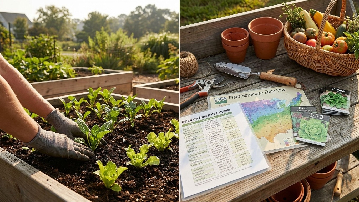 Gardening in Delaware: What the Season Actually Allows