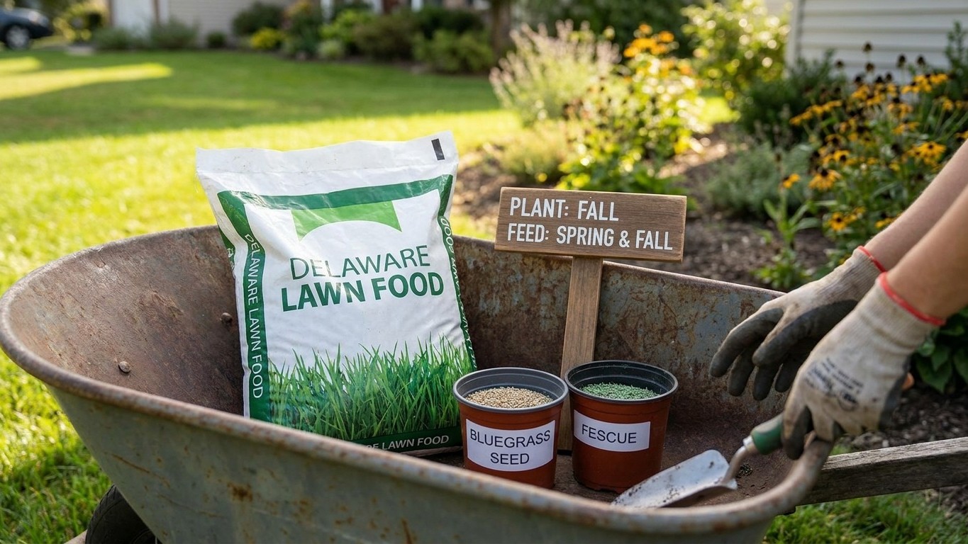 Delaware Lawn Care: What to Plant and When to Feed It