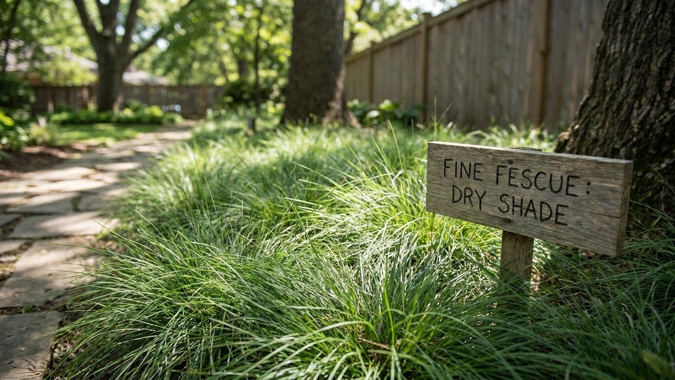Fine Fescues: The Best Grass for Dry Shade