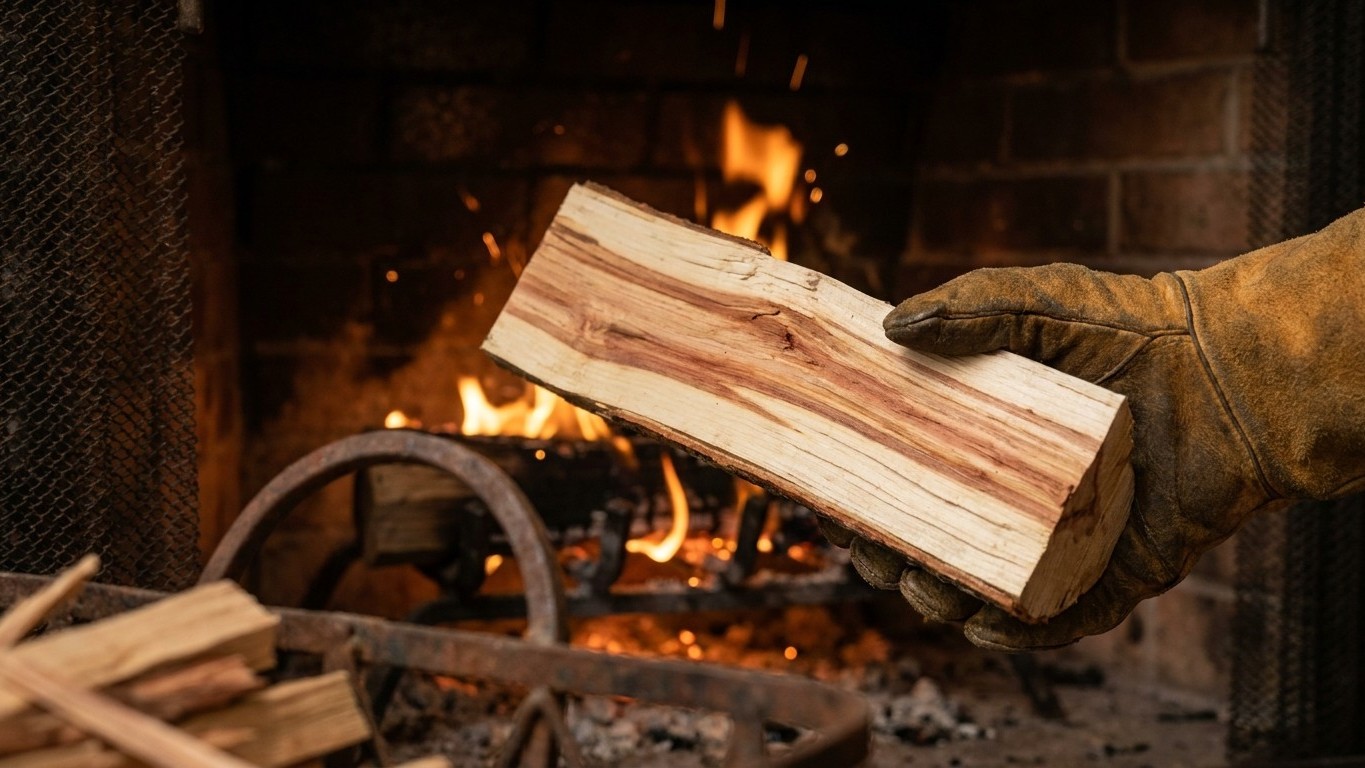 Boxelder as Firewood: Heat, Smoke and Sparks