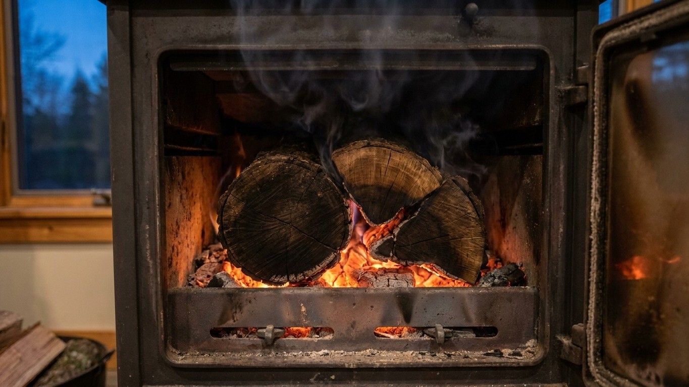 Making a Fire Last Through the Night