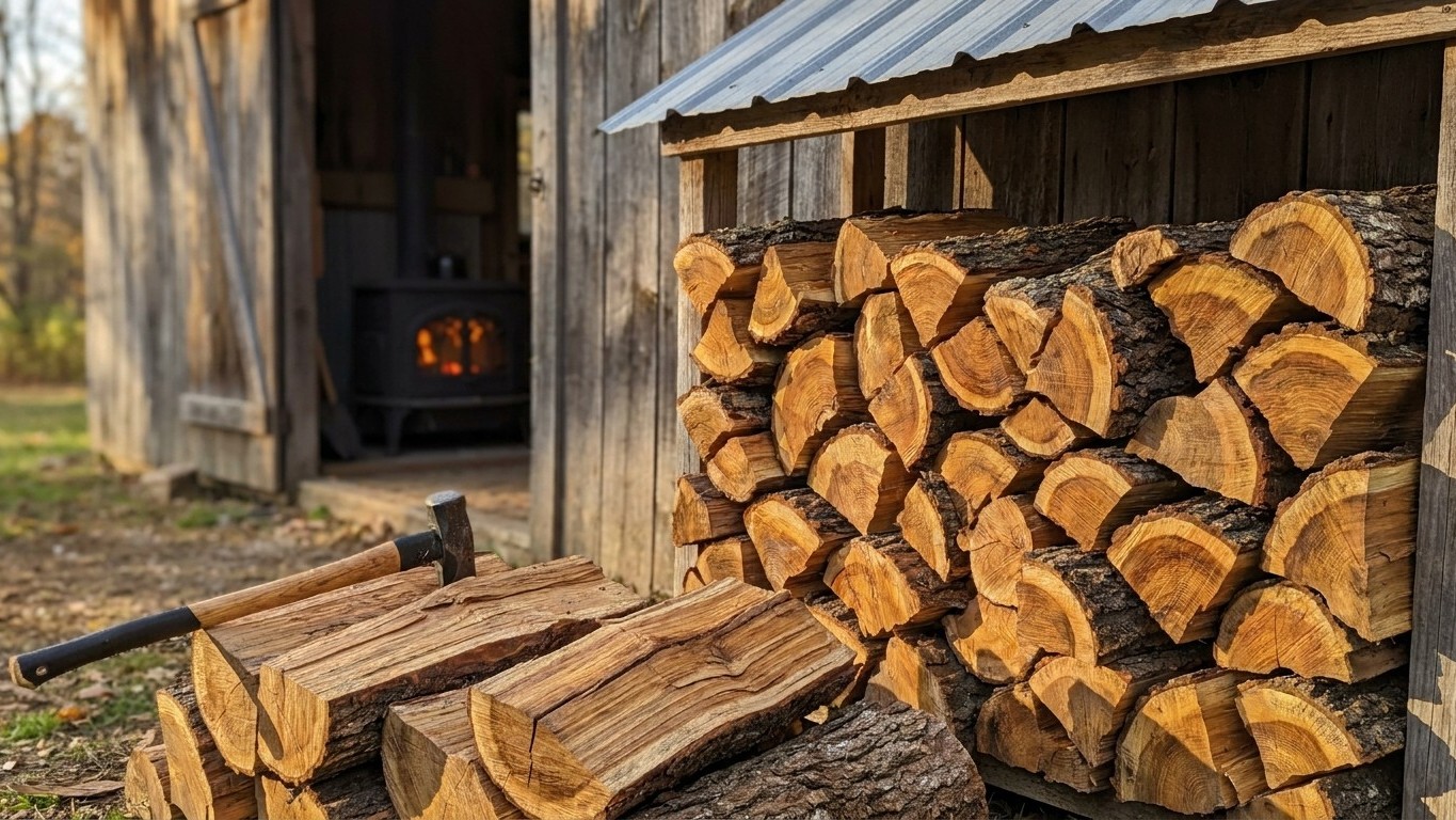 Honeylocust as Firewood: Heat, Smoke and Sparks