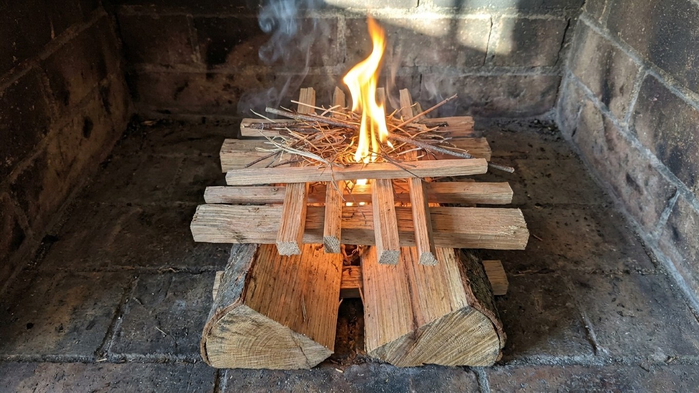 How to Light a Fire That Stays Lit