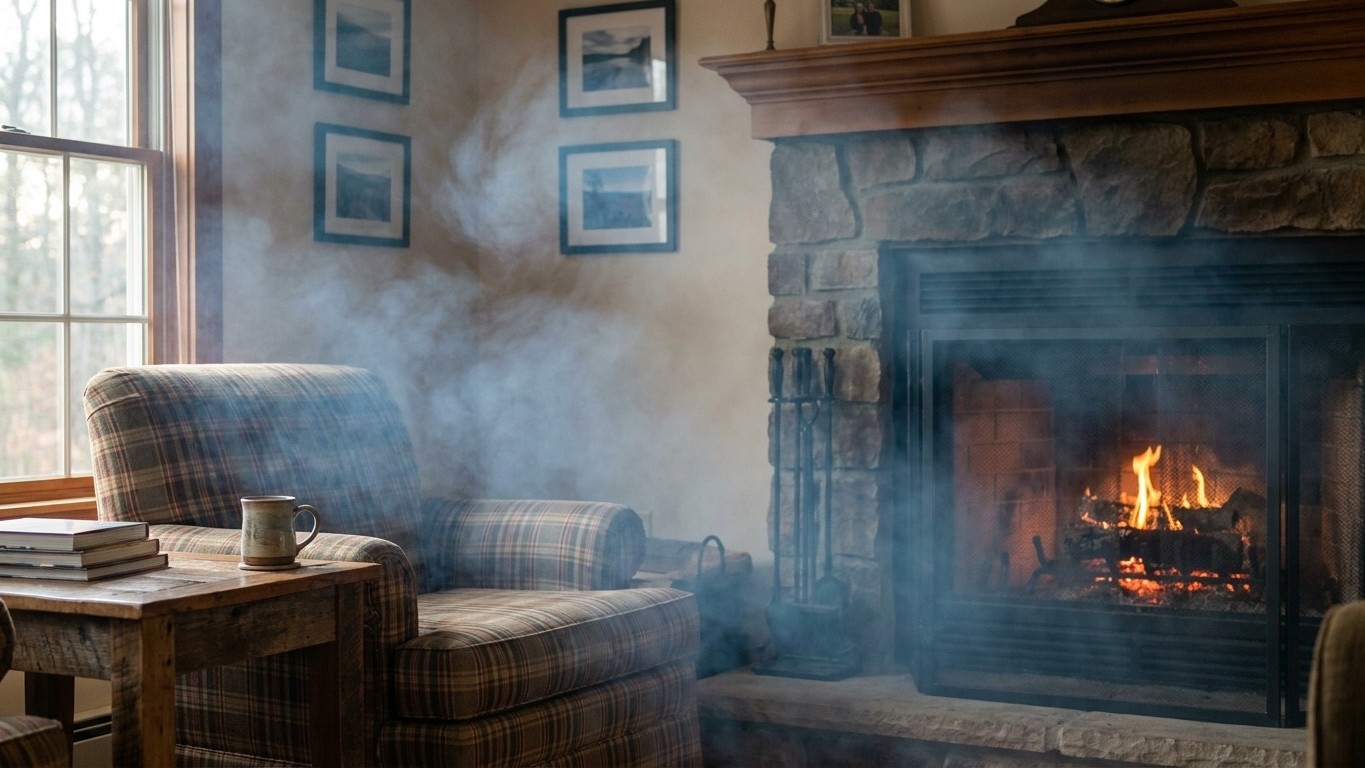 Smoke Comes Into the Room