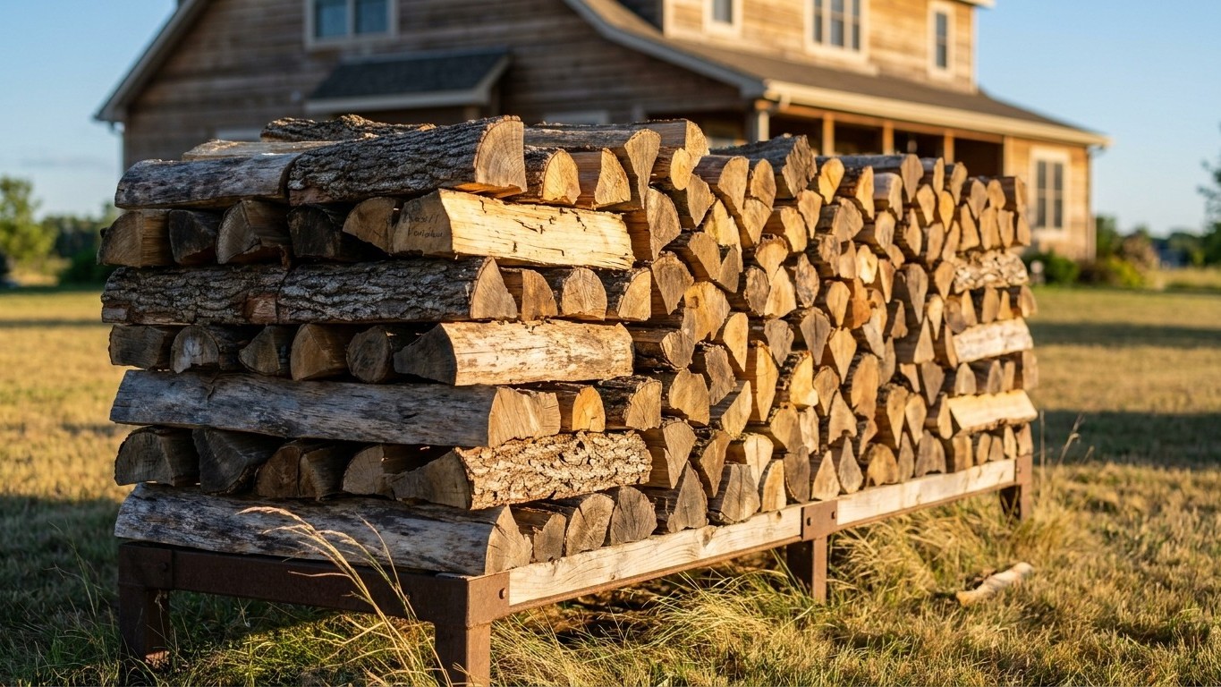 Stacking and Storing Firewood