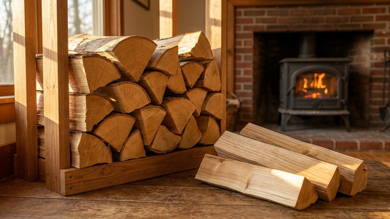 Sugar maple as Firewood: Heat, Smoke and Sparks