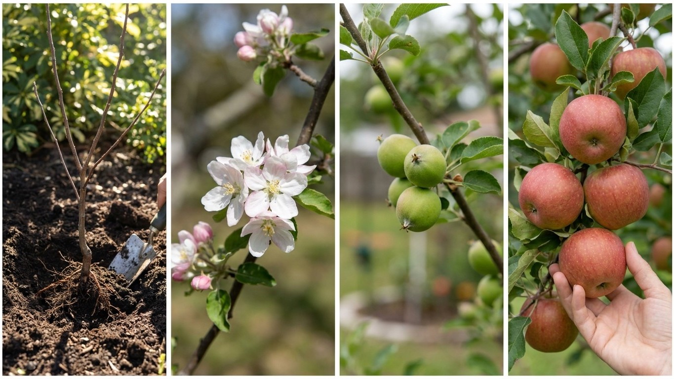 The Florida Apple Calendar, Stage by Stage