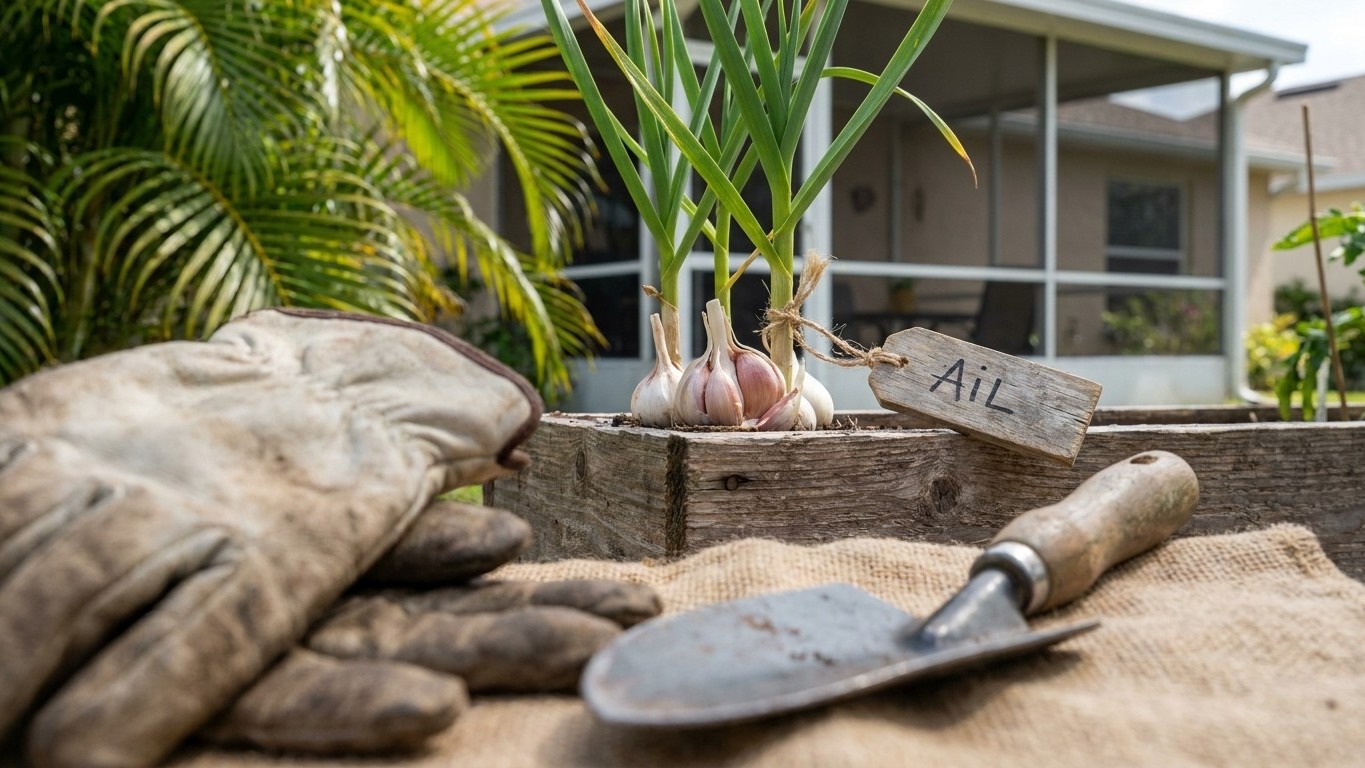 When to Plant Garlic in Florida: Counting Back From the First Frost