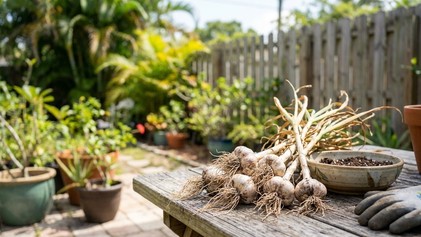 Garlic Varieties That Suit Florida Winters
