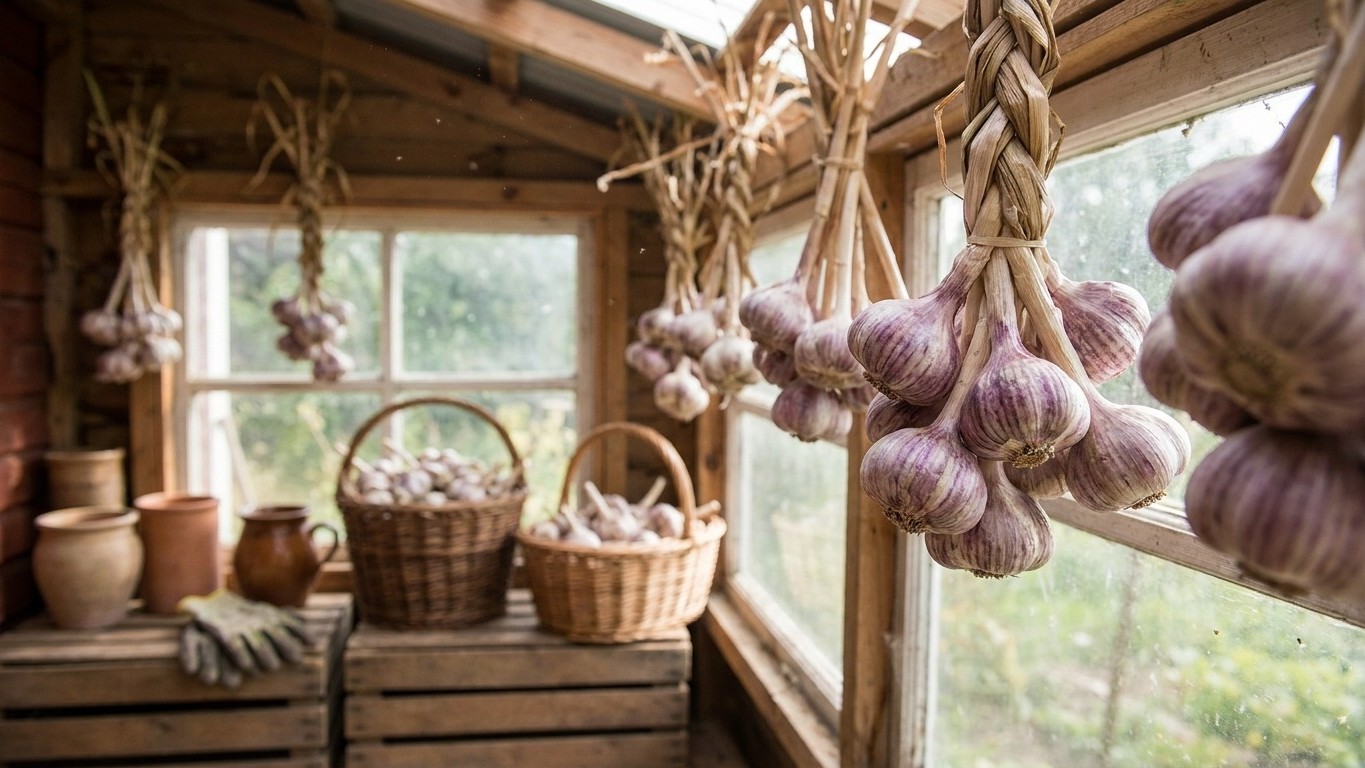 Curing Garlic: The Weeks That Decide How Long It Keeps