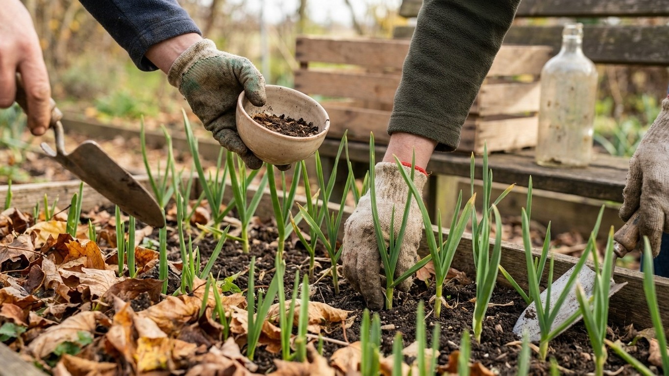 Feeding Garlic: What It Needs in Autumn, and Again in Spring