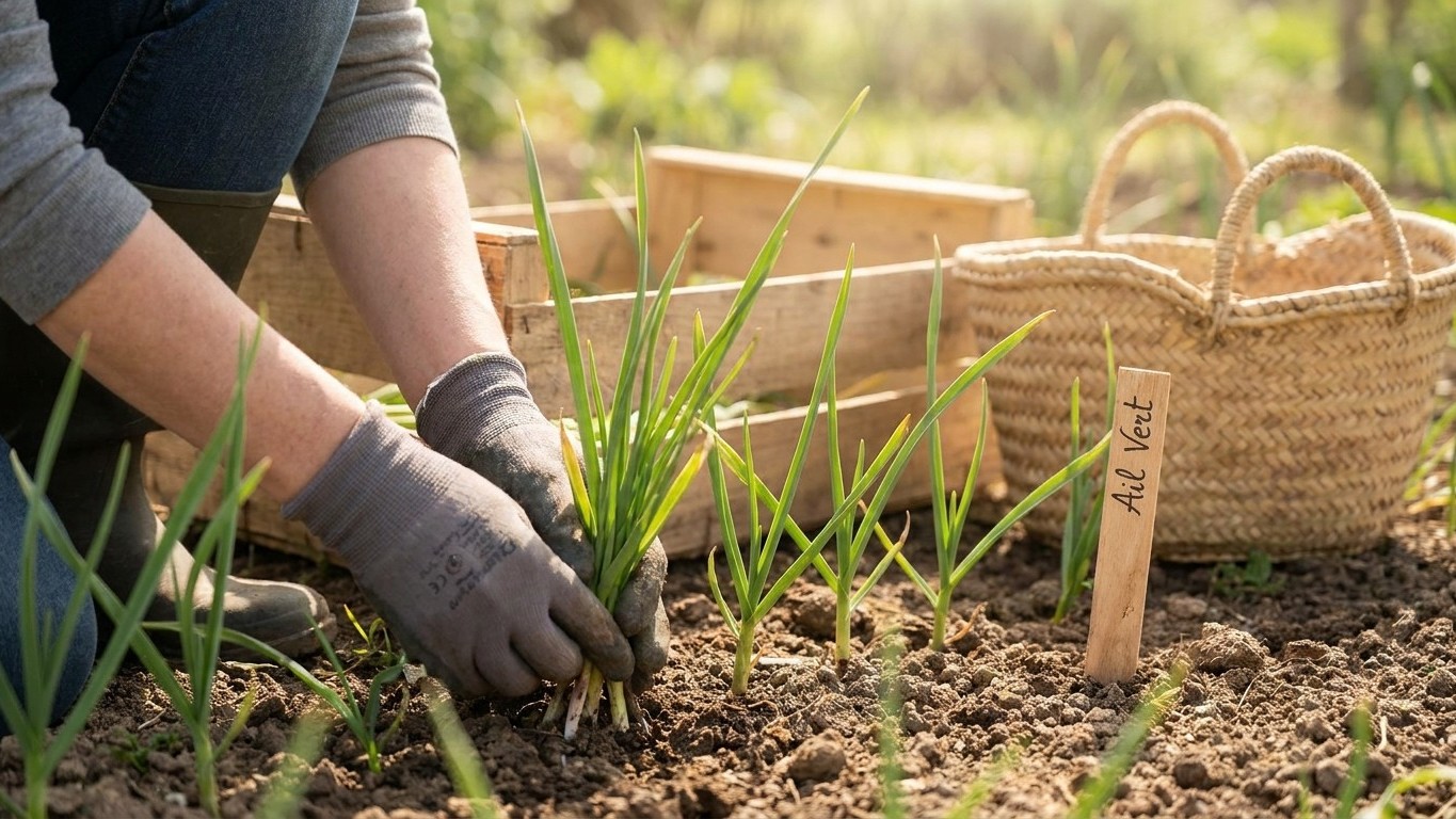 Green Garlic: Harvesting Early for the Mildest Flavour of the Year